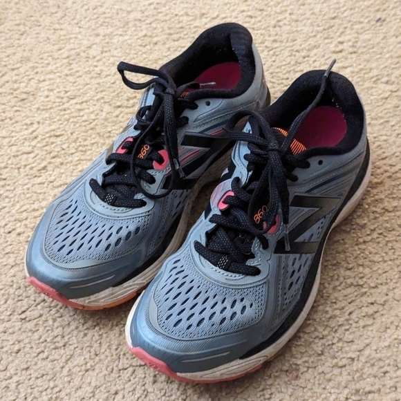 New Balance 860v8 Asym Counter Support Running Exercise Sneakers Womens 7.5 - Picture 1 of 11